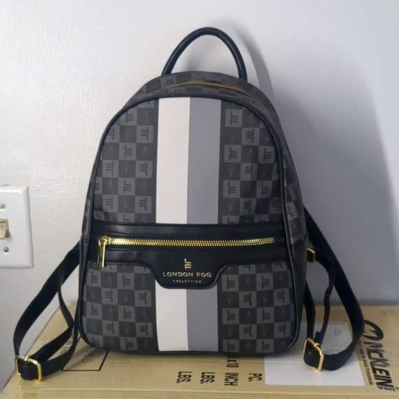 HASLEY SIGNATURE BACKPACK- BLACK/GREY. - Picture 2 of 11